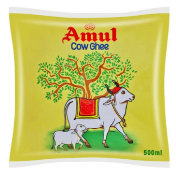 AMUL  COW GHEE POUCH  - 500 ML